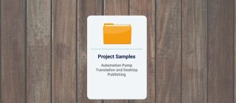 Automation Pump Translation and Desktop Publishing