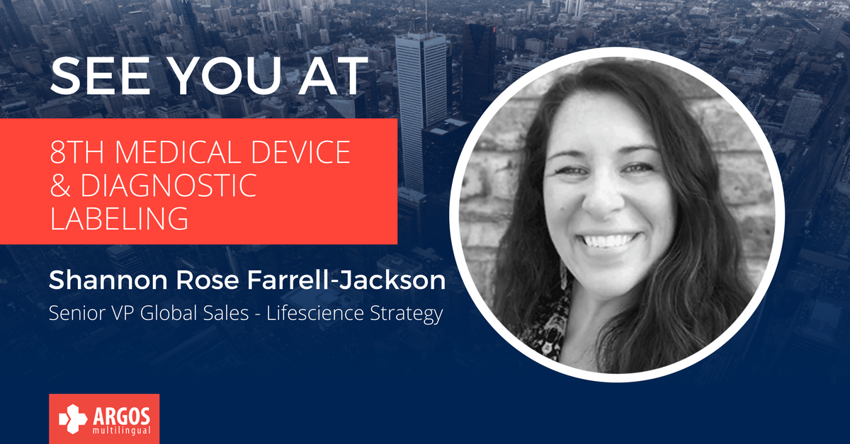 Argos Multilingual at the 8th Medical Device and Diagnostic Labeling Conference in Chicago