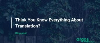 Think You Know Everything About Translation?