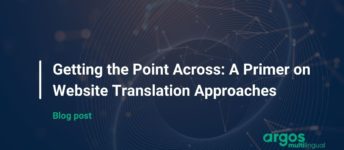 Getting the Point Across: A Primer on Website Translation Approaches