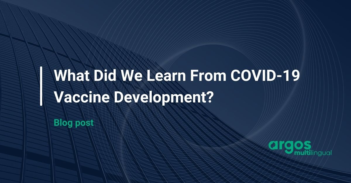 What Did We Learn From COVID19 Vaccine Development?