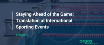 Staying Ahead of the Game: Translation at International Sporting Events