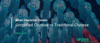 When Character Counts: Simplified Chinese vs Traditional Chinese