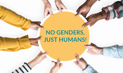 no genders, just humans!