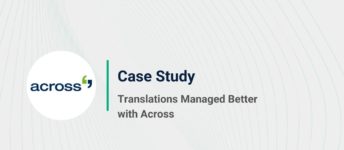 Translations Managed Better with Across