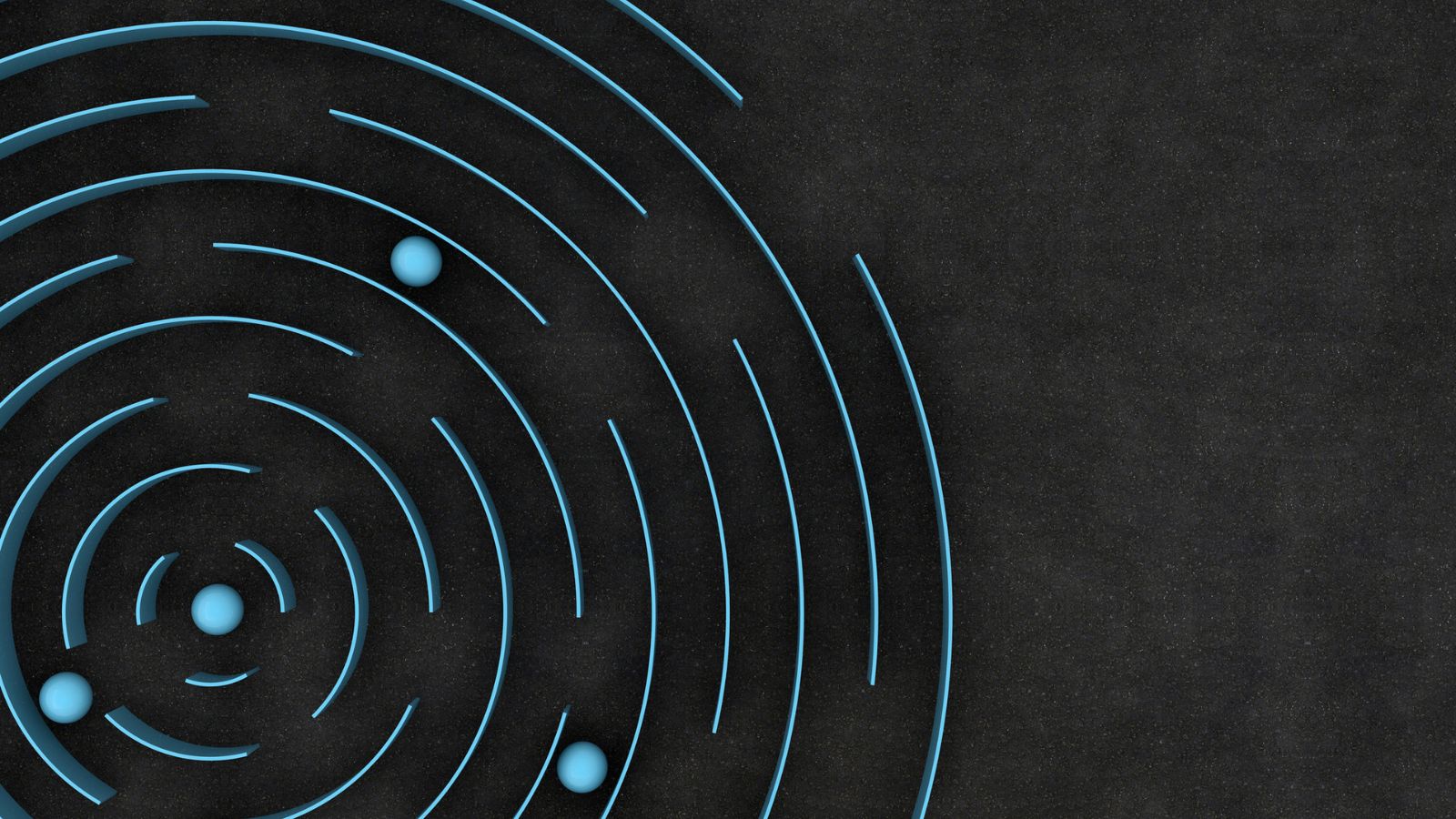 A three dimensional circular maze illustrating the difficult path brand managers face when verifying AI content alignment.