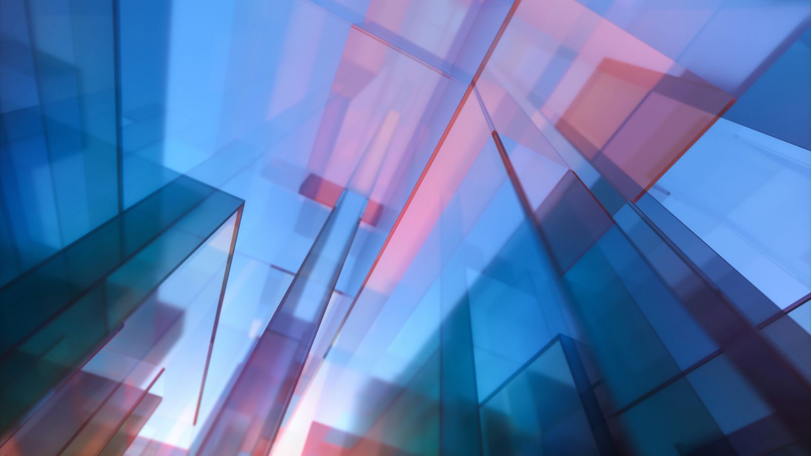 Abstract colorful glass background illustrating the structural problem of managing separate localization vendors Image 2: