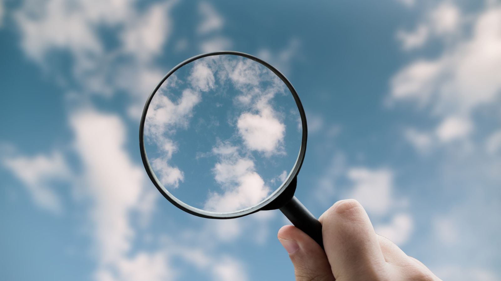 A clear blue sky with scattered clouds reflects the stable baseline and broad coverage achieved through automated quality evaluation